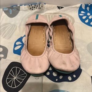 Tieks Pink Ballet Flats Comfortable Slip-On Shoes